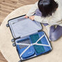 Малый чемодан Xiaomi Ninetygo ручная кладь на 36 л из поликарбоната Синий